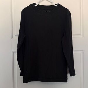 Cat & Jack Classic Black Long Sleeve Tee